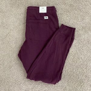 Plum colored joggers!